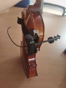 Microphone Professionnel Sans Fil UHF à Pince en Métal, Connecteur XLR, Capteur pour <span class=keywords><strong>Violon</strong></span>, Musiciens et Groupes - Product Image 6