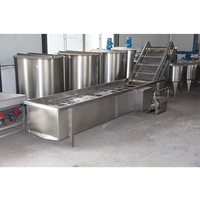 CXJ-10 Industriële Automatische Fruitwasdroger Groentewasmachine