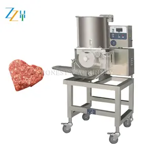 Factory Direct Sales Automatic Hamburger Machine / Meat Cutlet Make Machine / Burger Press Hamburger Patty Maker