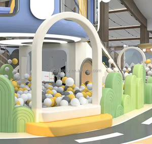 Eibele, Área de Juegos Infantil Comercial para Interiores, Equipamiento de Juegos con Tobogán Grande, Piscina de Pelotas, <span class=keywords><strong>Zona</strong></span> de Juegos para Niños para Centros Comerciales - Product Image 4