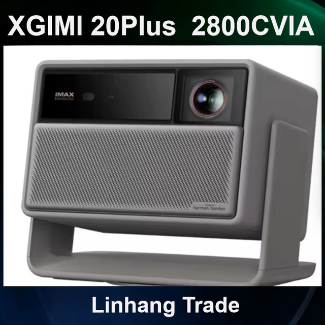 XGIMI RS20 Plus 4K RGB Triple Laser Home Projector 3200 Lumens Built-In Speakers Netflix Optical Zoom IMAX Portable GMUI 6