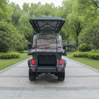 Carrito de golf eléctrico de 8 pasajeros con batería de litio, profesional, personalizado, todoterreno, para visitas turísticas en campos de golf.
