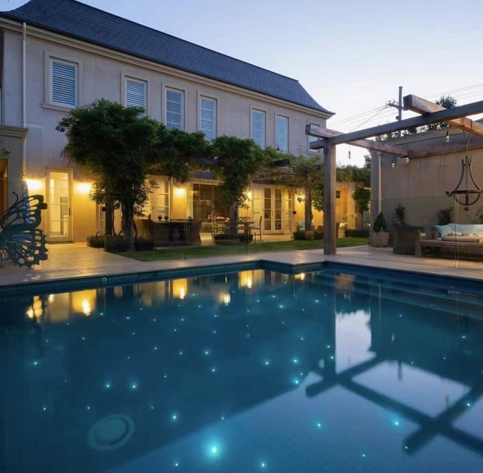 DMX Fiber Optic Swimming Pool Star Lighting 80W Color Changing