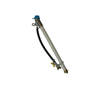 Pistola pulverizadora de yeso con gatillo extendido para uso con guantes en grandes obras de construcción - Product Image 1