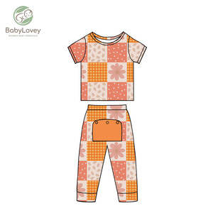Babylovey Romper Natal Bayi Baru Lahir Piyama Bambu Balita Resleting YKK 2 Arah Pakaian Bayi Onesie Baju Tidur Anak dengan Popok - Product Image 5