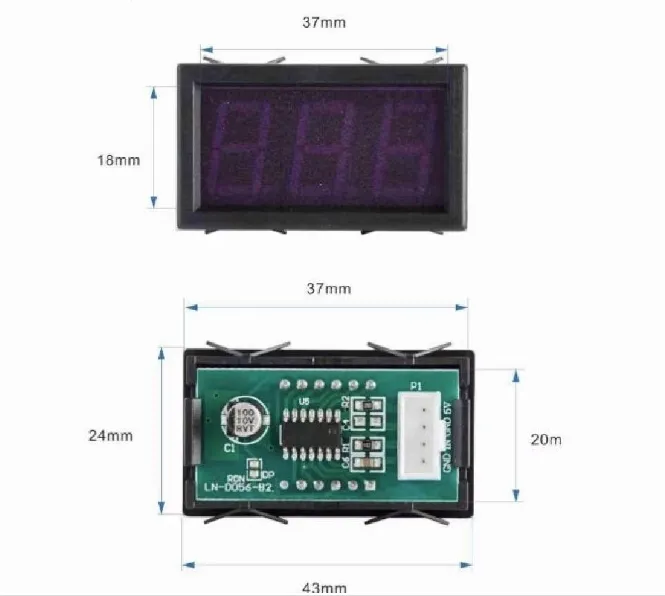D056-2 Resolution of 1mV input resistor 1KQ working current less than or equal to 100mA display screen Good Price Need to Quote