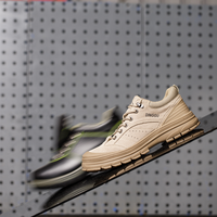 Dinggu Fabrication en gros Confortable Softy anti-dérapant Anti Smashing Sports de plein air Chaussures de sécurité pour homme