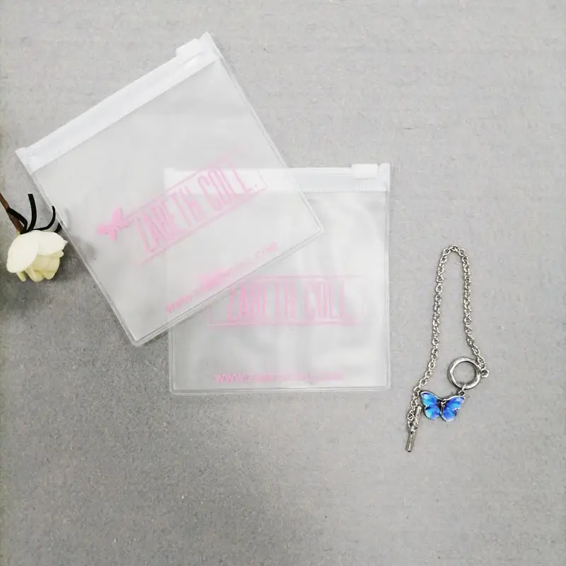 Упаковка из ПВХ на молнии с логотипом заказчика, прозрачная косметичка из ПВХ, сумка для косметики, бижутерии, сумка на молнии
