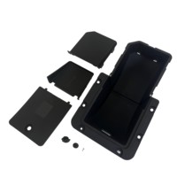 Offre Spéciale arrière seau boîte arrière compartiment cloison boîte de rangement PP voiture boîte de rangement coffre organisateur pour Ford Maverick 2022-2024