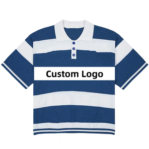 Maillot de football personnalisé haut de gamme à manches courtes, col en V, tricoté, style rétro décontracté, Coupe du Monde 2026 - Product Image 1