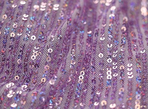 3mm <span class=keywords><strong>Lavande</strong></span> Couleur Sequin Stretch Woven Mesh Glitter Base Fabric for Wedding Party Dress Elastic Spandex Sequin Embroidery Mesh - Product Image 2