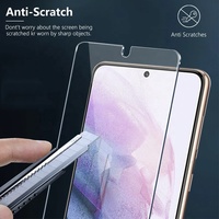 Protecteur d'écran HD pour samsung S26 S25 S24 S24 Film trempé en verre Version déverrouillable pour samsung S22 S21