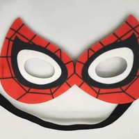 Masques en feutre DIY pour enfants – Déguisements d'Halloween, masques pour les yeux, décorations de costumes de maternelle, spectacles de festival, numérique moderne