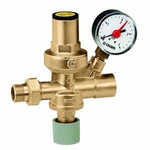 Gruppo di riempimento automatico con manometro 1/2 per impianti idrici - Product Image 1