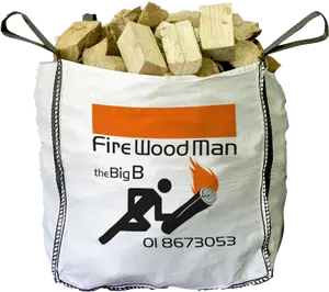 1 Ton Bulk Firewood Sacks Mesh Bulk Bag For Packing Firewood Ventilate Jumbo Big Bag woodbag薪メッシュバッグ