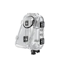 Accessoire pour caméra Insta360 X6 360, boîtier de plongée à deux griffes en PC, étui étanche résistant aux chutes