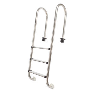 Échelle de <span class=keywords><strong>piscine</strong></span> hors sol en acier inoxydable 304/316 de 42 mm avec dossier en forme d'échelle, vente en gros d'usine, pour piscines - Product Image 3