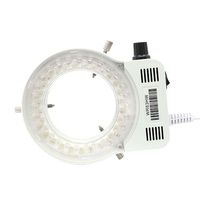 56 LED Anneau Lumière Illuminateur Lampe Pour L'industrie Vidéo Stéréo Microscope C MOUNT Lentille VGA USB Caméra 110V 220V