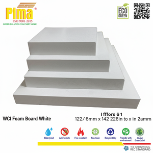 Tablero de espuma para el hogar personalizado, molduras publicitarias, fondos de 25mm de espesor, materiales de impermeabilización de densidad de 0,6G/cm3 - Product Image 1