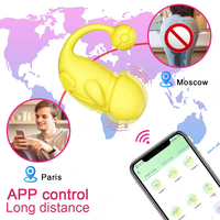 APP Sexspielzeug Niedliches Love Egg Vibrator Silikon Klitoris-Stimulator Tragbarer Slip-Vibrator Erwachsenen-Sexspielzeug für Frauen