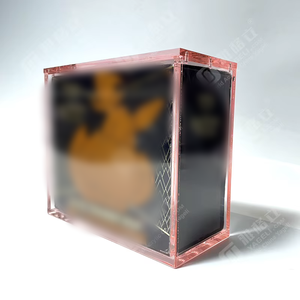 Présentoir de Magasin Moderne en Acrylique à Couleurs Dégradées avec Couvercles Magnétiques Transparents, Vente en Gros Direct Usine, Meilleure Vente - Product Image 1