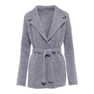Classic soft custom wool coat in autumn and winter women's long tunic wool coats