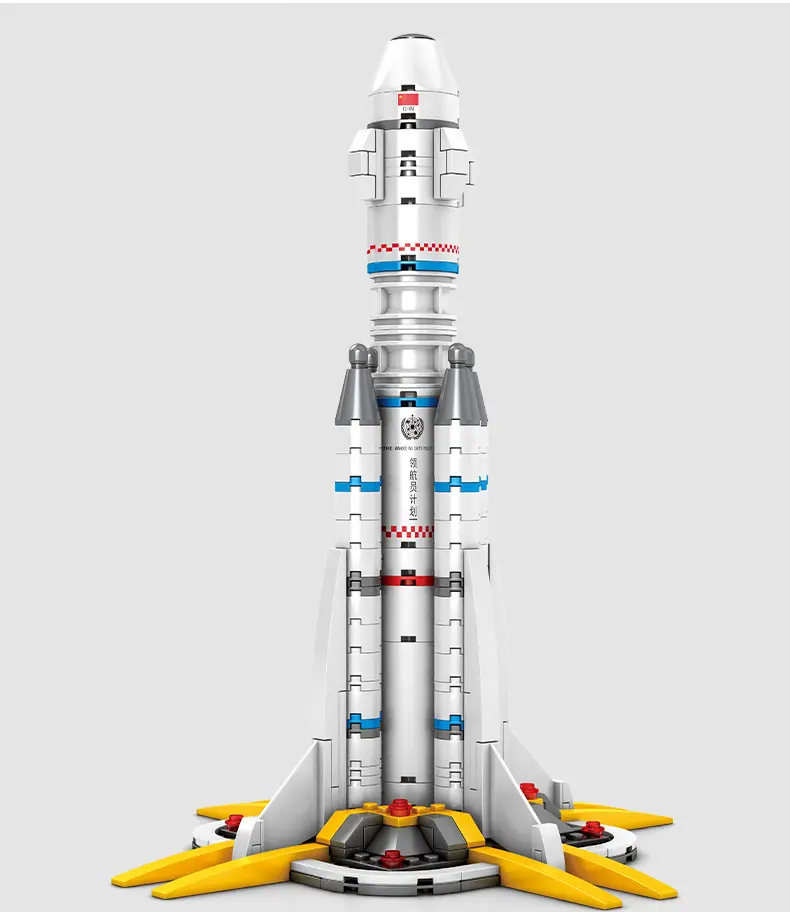 Sembo 107025 शैक्षिक कलाओं भटक पृथ्वी Spaceport अंतरिक्ष शटल लॉन्च केंद्र रॉकेट प्लास्टिक निर्माण ब्लॉक खिलौने