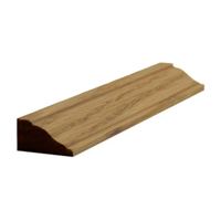 Moulures décoratives en bois de Paulownia brut, écologiques, pour artisans, 7/8"x7/16", pour murs et meubles, directement de l'usine