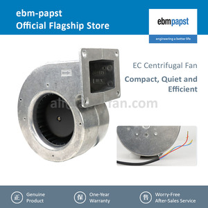 Ventilateur centrifuge EC autoportant pour ascenseur, roulement à billes, 24VDC 42W 2.0A 3000RPM 108x159mm 225m3/h, OEM, pour G1G108-AB17-02 - Product Image 2