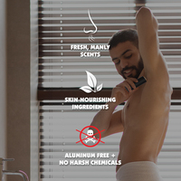 Bâton déodorant naturel pour hommes, anti-sudorifique durable pour le corps OEM/ODM