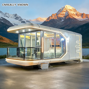 Vente en gros de maisons miniatures modernes de luxe, chambres en forme de capsule spatiale pour hôtels - Product Image 4