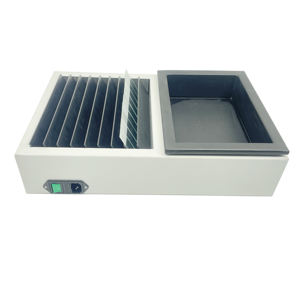 เครื่องอุ่นสไลด์ในห้องปฏิบัติการ JILI เครื่องอบสไลด์เนื้อเยื่อ แผ่นทำความร้อนสำหรับเนื้อเยื่อ สถานีลอยสแตนเลส ความจุ 99 ชิ้น รับประกัน 1 ปี - Product Image 2