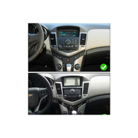 Radio de Coche Android de 12.3 Pulgadas y 2 Din con GPS para Chevrolet Cruze 2008-2014, Reproductor de Video Estéreo con Pantalla Táctil, Carplay, BT, FM y 4G SIM