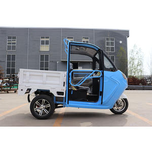 รถสามล้อบรรทุกไฟฟ้าสำหรับขนส่งสินค้า ได้รับการรับรองคุณภาพ พร้อมกล่องเก็บสัมภาระ สำหรับผู้ใหญ่ ระยะทางวิ่ง 75 กม. ความเร็ว 40-45 กม./ชม. - Product Image 2