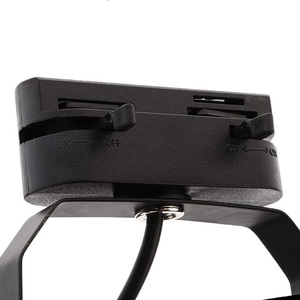 Spot lumineux <span class=keywords><strong>sur</strong></span> <span class=keywords><strong>rail</strong></span>, plafonnier, projecteur, éclairage de fond moderne, <span class=keywords><strong>rail</strong></span> lumineux LED - Product Image 5