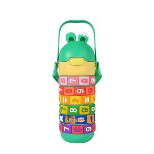 Termo Infantil con Diseño <span class=keywords><strong>de</strong></span> <span class=keywords><strong>Cubo</strong></span> <span class=keywords><strong>de</strong></span> <span class=keywords><strong>Rubik</strong></span>, Acero Inoxidable 316, Aislado, Creativo, con Aritmética, Resistente a Caídas, Portátil para Auto - Product Image 5