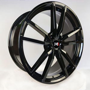 17 18 19인치 알루미늄 합금 휠 캐스팅 5x112 5스포크 신형 골프 R 프레토리아 스타일 글로스 블랙 차량 부품 자동차 부품 - Product Image 5