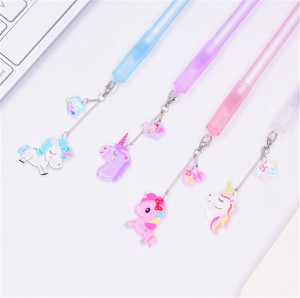 Vendita calda sacchetto di scuola studente di cancelleria <span class=keywords><strong>penna</strong></span> <span class=keywords><strong>unicorno</strong></span> carino scuola di cancelleria a buon mercato prezzo del pendente 2019 <span class=keywords><strong>penna</strong></span> gel - Product Image 3
