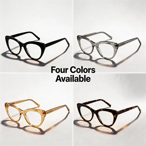 กรอบแว่นตาอะซิเตททรงแคทอายสำหรับผู้หญิง |   แว่นตาหรูหรา เลนส์ออพติคอล |   แว่นตาแฟชั่น |   รับผลิตตามสั่ง OEM ขั้นต่ำน้อย - Product Image 3