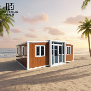 Contenedor Expandible y Plegable para <span class=keywords><strong>Apartamentos</strong></span>, 20 Pies/40 Pies, Moderno, de Lujo, Prefabricado, Residencia Móvil de 2/3 Dormitorios - Product Image 1