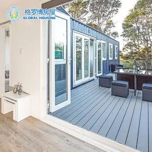 2019 durable modular luxury low cost container houses modern glass wood capsule hotel