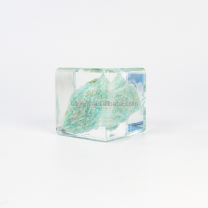 Minerai de cristal naturel Pierre brute Cristal minéral Science pour enfants Enseignement Minerai Résine Spécimen Cadeau Paperweigh - Product Image 3