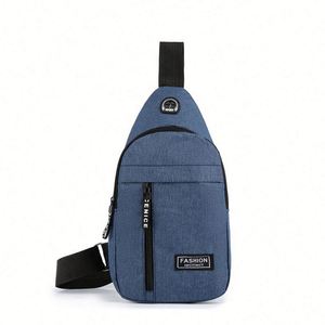 Sac à dos tactique unisexe en nylon imperméable pour adolescents, petit sac de sport, sac bandoulière pour homme, sac à bandoulière personnalisé avec logo - Product Image 5