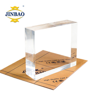 Plaque acrylique transparente rigide en PMMA de 2,5 mm, 2,8 mm, 1/8, 1/4 pouce pour salons professionnels - Vente chaude JINBAO