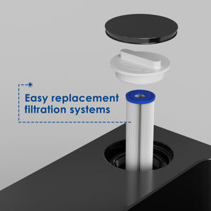 Sport-Regenerations-Therapie Schwarze Eisbadewanne WLAN-App-Steuerung Kaltwasser-Tauchbecken All-in-One Eisbad Athleten-Spa-Badewanne mit Kühler - Product Image 6