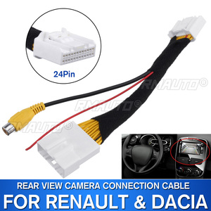 NUOVO Cavo Adattatore RCA Originale a 24 Pin per Ingresso Video e Telecamera di Retromarcia per Renault <span class=keywords><strong>Stepway</strong></span> Vivaro <span class=keywords><strong>Dacia</strong></span> <span class=keywords><strong>Sandero</strong></span> Clio 4 - Product Image 1