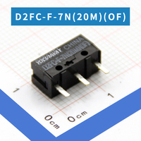 Nouveau micro-interrupteur de souris OMRON D2FC-F-7N(20M)(OF) d'origine japonaise, interrupteur de fin de course à point blanc