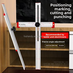 60cm t-loại có thể điều chỉnh góc chế biến gỗ <span class=keywords><strong>scribing</strong></span> Cai Trị dụng cụ cầm tay để đo lường và phác thảo - Product Image 5