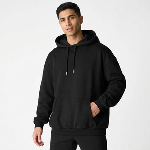 Breathable Pullover Casual <b>Hoodies</b> For <b>Men</b> Cotton Material <b>Lightweight</b> Fit Relaxed Design - Product Image 1