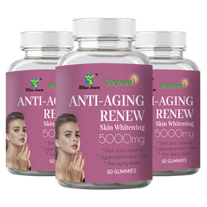 Gummies anti-âge Daynee Stock, vitamines pour éclaircir la peau, gummies naturels, <span class=keywords><strong>cure</strong></span> anti-âge, renouvellement de la peau, gummies éclaircissants - Product Image 1